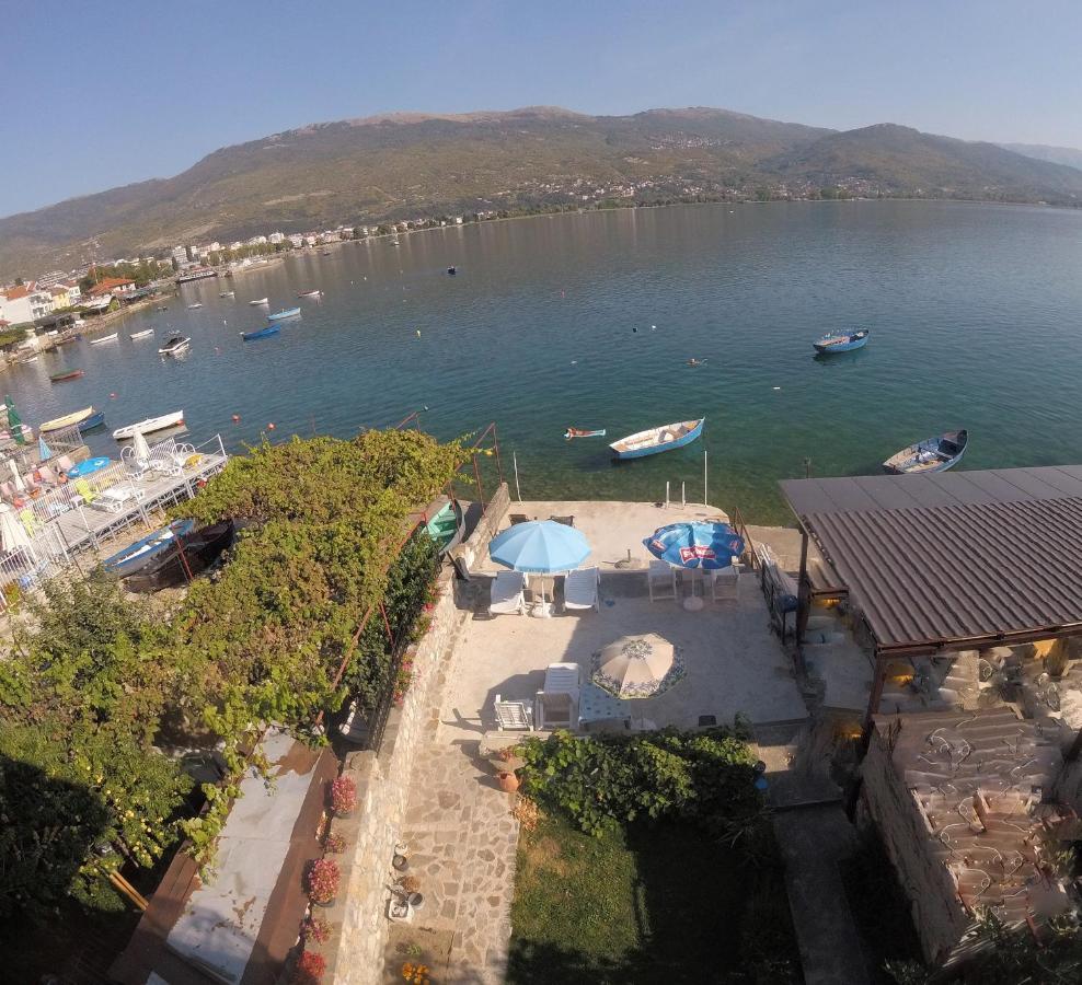 Beachfront Apartments Grunche Ohrid Exterior foto